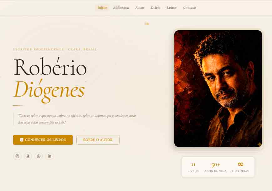 Robério Diógenes — Site do Escritor